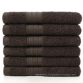 Wholesale Hot Sale Brand Luxury Towel Set Adults 6pc Bath Cotton Towels Set